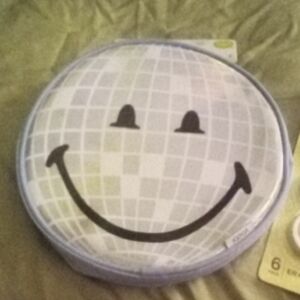 Yoobi Blue Smiley Pencil Bag